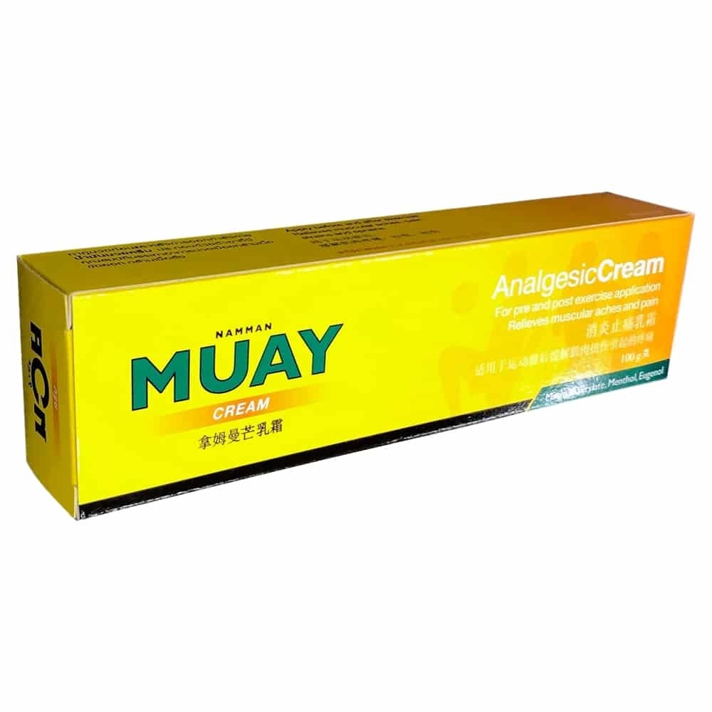 NAMMAN MUAY 5 X 100g. Namman Muay Thai Boxing Oil Linment Muscle Pain Cream