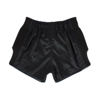 FAIRTEX Black Slim Cut Muay Thai Boxing Shorts (BS1708) - Extra Extra Large