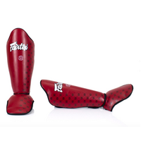 FAIRTEX - Competition Shin Guards - RED (SP5) - Small 