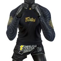 FAIRTEX 'Ninlapat' Black Rash Guard (RG6) - Small 