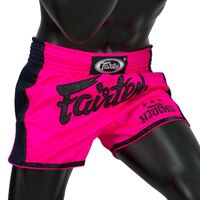 FAIRTEX - Pink Slim Cut Muay Thai Boxing Shorts (BS1714) - Medium