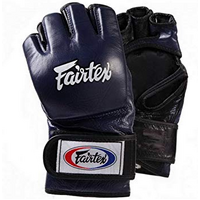 FAIRTEX - Open Palm/Thumb Loop MMA Gloves (FGV12) - Black/Large
