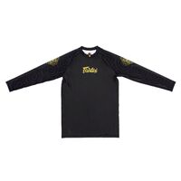 FAIRTEX 'Ninlapat' Black Rash Guard (RG6) - Small 