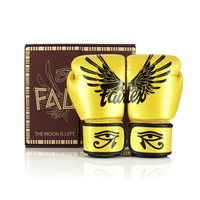 FAIRTEX - Gold Falcon Limited Edition Boxing Gloves (BGV1) - 10oz