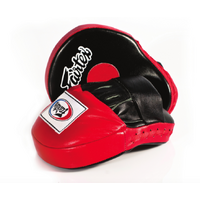 FAIRTEX - Curved Focus Mitts (FMV9) - Black/Blue