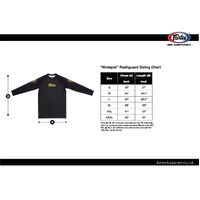 FAIRTEX 'Ninlapat' Black Rash Guard (RG6) - Small 