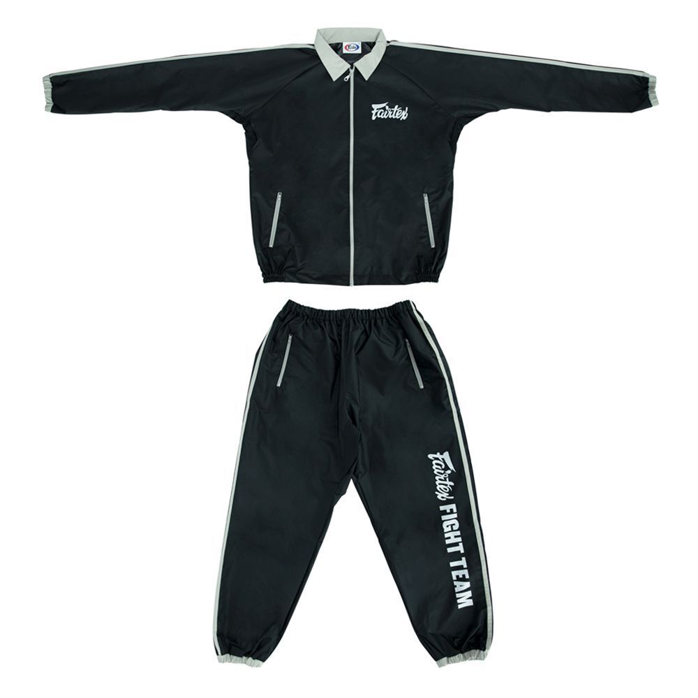 FAIRTEX New Sweat/Sauna Suit Black/Grey (VS4)