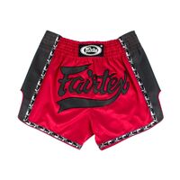 FAIRTEX Red Slim Cut Muay Thai Boxing Shorts (BS1703)