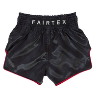 FAIRTEX - "Stealth" Black Muay Thai Shorts (BS1901)