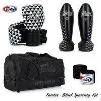 Fairtex - Black Sparring Kit