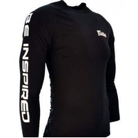 FAIRTEX - Long Sleeve Rash Guard - Black (RG1)