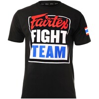 FAIRTEX - T Shirt - Fight Team - BLACK/BLUE (TST51)
