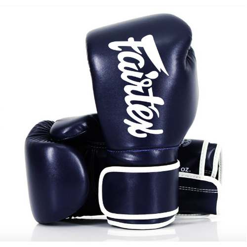 FAIRTEX - BGV14 Microfibre Boxing Gloves (BGV14) - Blue/12oz 