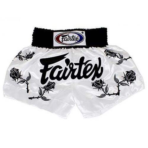 FAIRTEX - Black Roses Muay Thai Boxing Shorts (BS0659) - Small