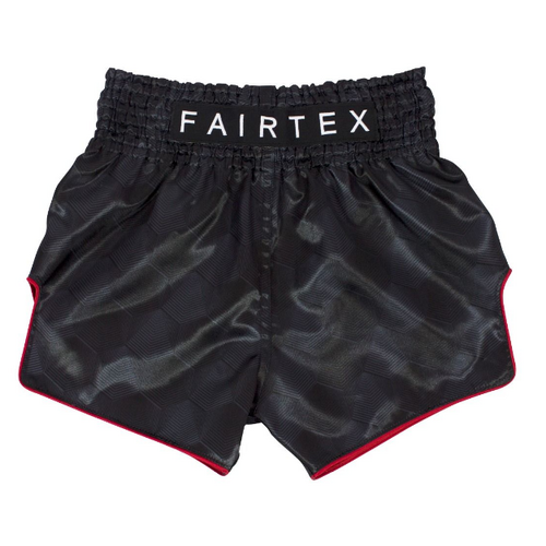 FAIRTEX - "Stealth" Black Muay Thai Shorts (BS1901) - Small