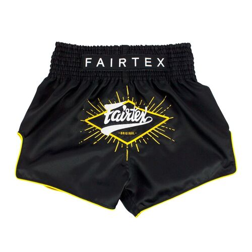 FAIRTEX - "Focus" Black Muay Thai Shorts (BS1903) - Extra Small