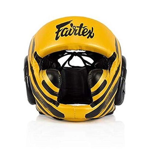 FAIRTEX - Diagonal Vision Sparring Headguard/Lace Up (HG16M2) - Medium