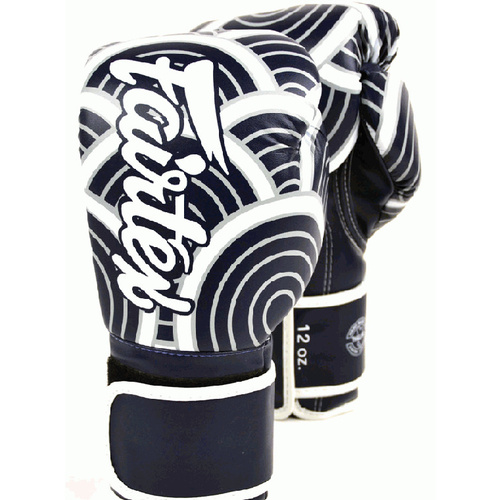 FAIRTEX - Japanese Art - The Wave of Kanagawa Boxing Gloves (BGV14BLU) - 10oz